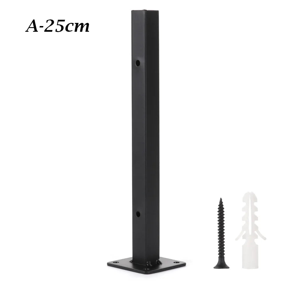 Durable Table Heavy Duty Shelf Bracket Wall Shelf Support Metal Wall Mount Shelf Storage Rack Bench Board Furniture Hardware Oasis Select A-25cm