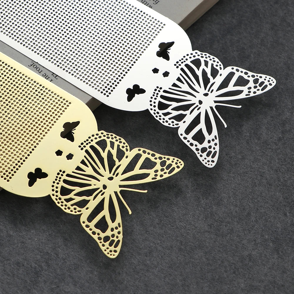 DIY Craft Cross Stitch Bookmark Butterfly Owl Stich Metal Silver Golden Needlework Embroidery Crafts Counted Cross-Stitching Oasis Select