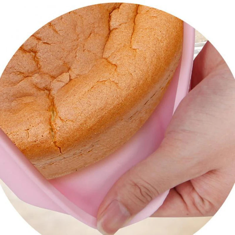 3pc/set Round Shaped Cake Mold Silicone Baking Mold Muffin Cases Cupcake Liner Baking Mold Cakes Bakeware Mould High-Quality Oasis Select