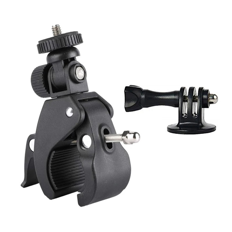 Bike & Motorcycle Handlebar Camera Mount – 360° Clip