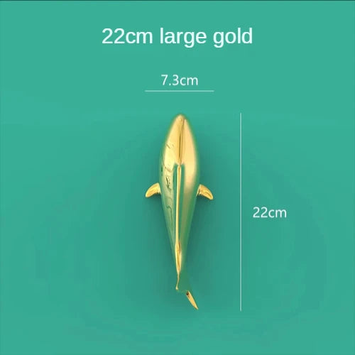 European electroplating fish 3D three-dimensional wall decoration living room dining room background wall decoration room decor Oasis Select Large gold fish