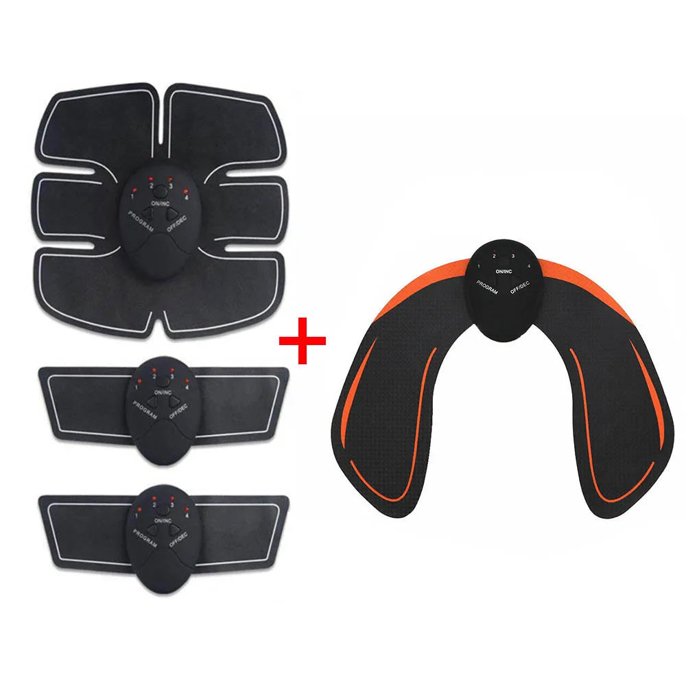 Muscle Stimulator Hips Muscle Trainer Abs EMS Wireless Smart Abdominal Muscle Toner Home Gym Workout Machine For Men Women Oasis Select 4