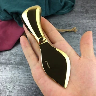 Stainless steel butter knife butter knife jam knife cream knife cheese knife cheese knife western knife Oasis Select Golden