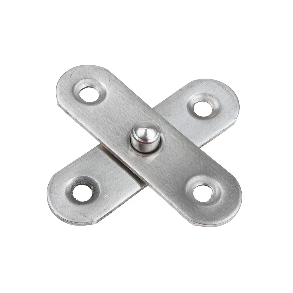 360 Degree Hidden Hinges For Doors Stainless Steel Upper Lower Hinge Door Pivot Hinge Hardware Tool Furniture Fittings Loop Oasis Select