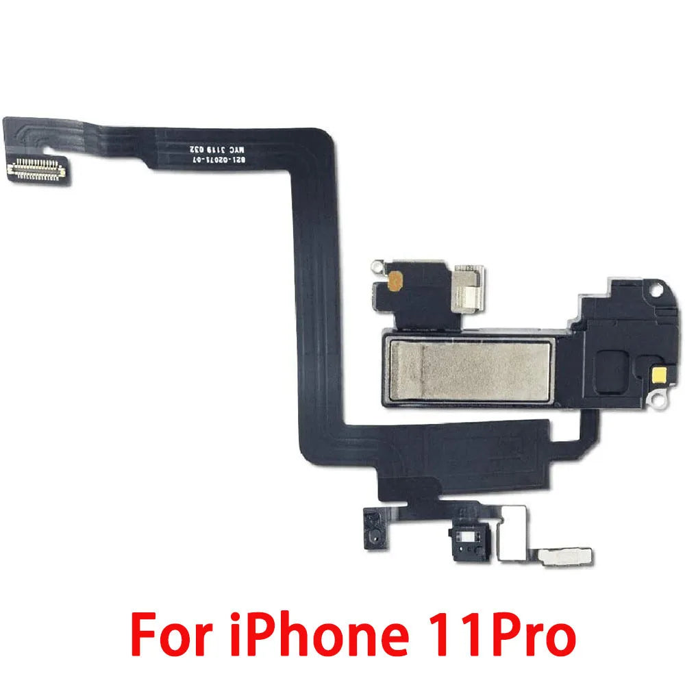 iPhone X–12 Pro Max Ear Speaker Flex Cable | Light Sensor & Mic