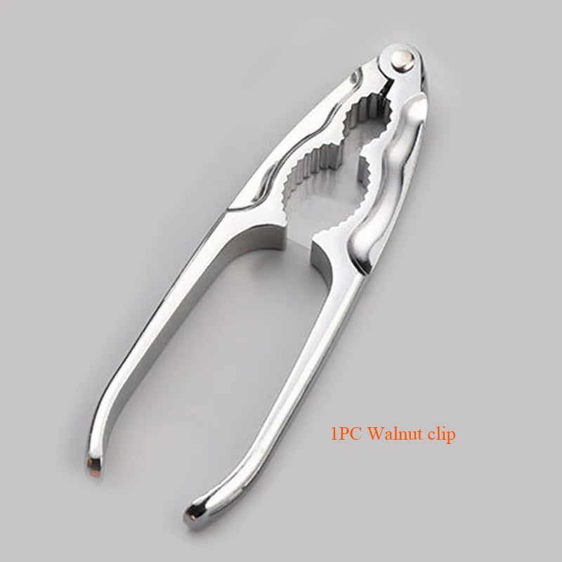 Zinc Alloy Nutcracker Sheller Crack Almond Walnut Pecan Hazelnut Filbert Nut Kitchen Nut Sheller Clip Tool Clamp Plier Cracker Oasis Select D