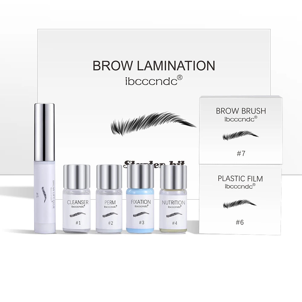 Brow Lamination Kit Semi-permanent Brow Lift Extension Kit Brow Lash Lift Brow Lamination Eyelash Lifting Perming Lashes Makeup Oasis Select
