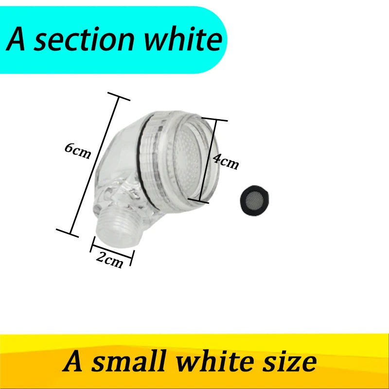 Bathroom Shower Head Hair Beauty Room Water-Saving Wash Shower Head Barber Shop Shower Nozzle Sprinkler Sprayer Filter Head Oasis Select A Samll White China Mainland Other