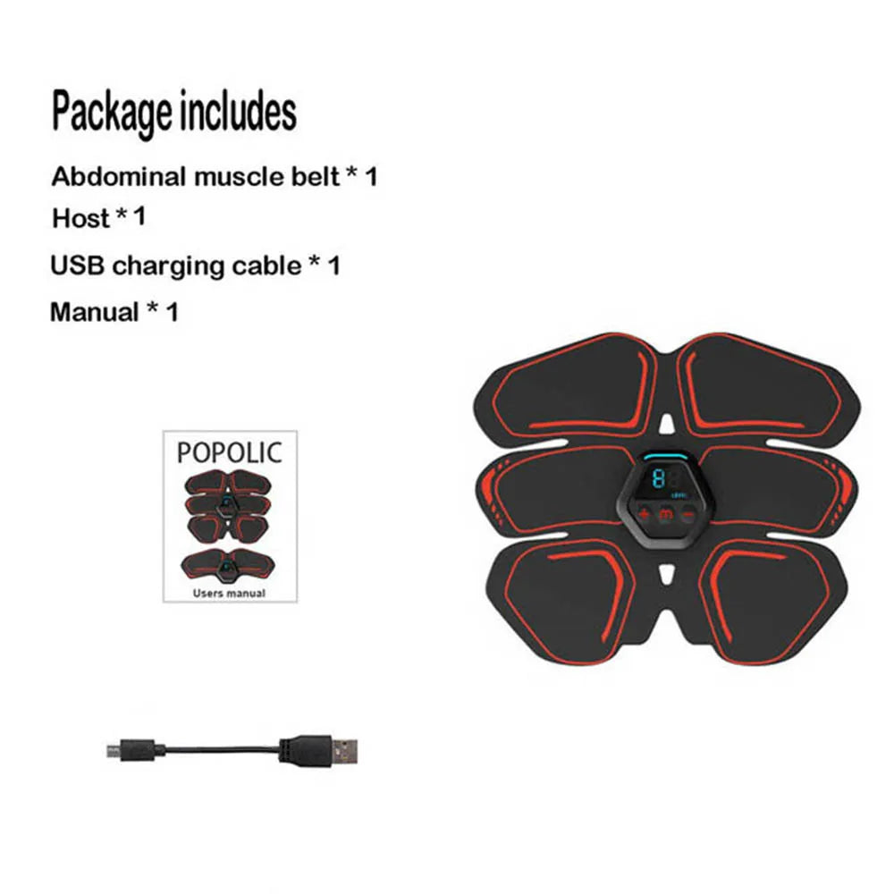 Exercise Machine Slimming Belts Weight Loss Products EMS Electrostimulator ABS Trainer Abdominal Muscle Stimulator for Men Women Oasis Select Only Abdominal