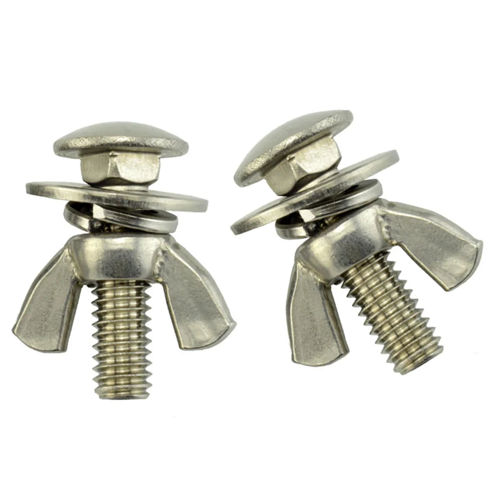 Stainless Steel Tech Diving Butterfly Screw Bolts Wing Nuts Tech Diving Backplate Screws Oasis Select