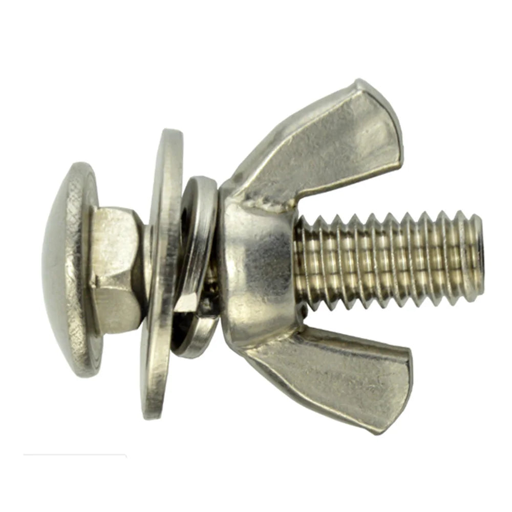 Stainless Steel Tech Diving Butterfly Screw Bolts Wing Nuts Tech Diving Backplate Screws Oasis Select