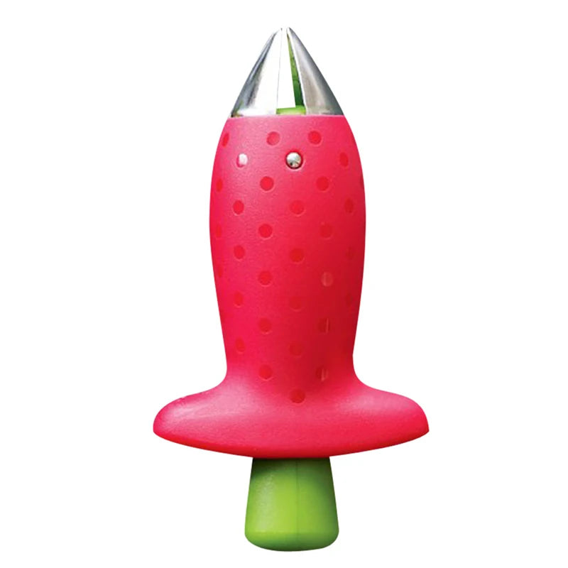 2pc/ Set Kitchen Fruit Gadget Tools Strawberry Slicer Cutter Strawberry Corer Strawberry Huller Leaf Stem Remover Oasis Select 1pc