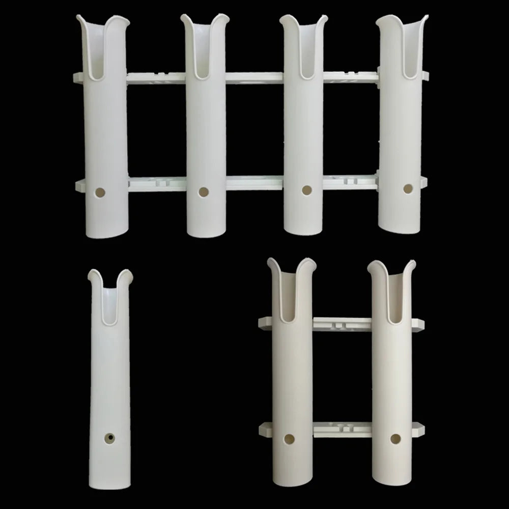 Tube Fishing Rod Holder Kayak Canoe Yacht Mounted Tube Socket Pole Bracket Stand Marine Fishing Box Kit Oasis Select