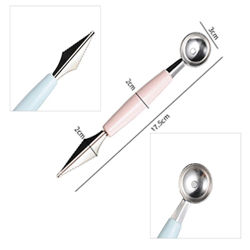 Stainless Steel Melon Baller & Ice Cream Scoop Kitchen Tool Melon Baller Scoop Oasis Select