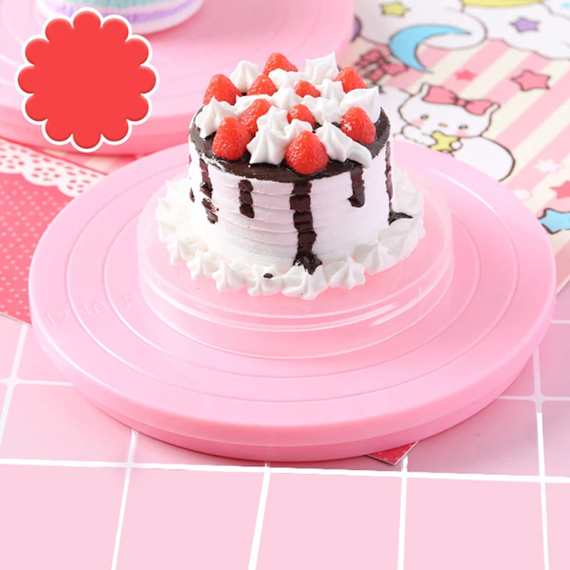 14cm Rotating Cake Turntable Stand – 360° Decorating Platform Cake Decorating Stand Oasis Select