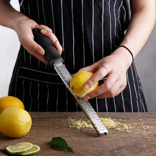 12 Inch Multifunctional Rectangle Stainless Steel Cheese Grater Tools Chocolate Lemon Zester Fruit Peeler Kitchen Gadgets Hogard Oasis Select