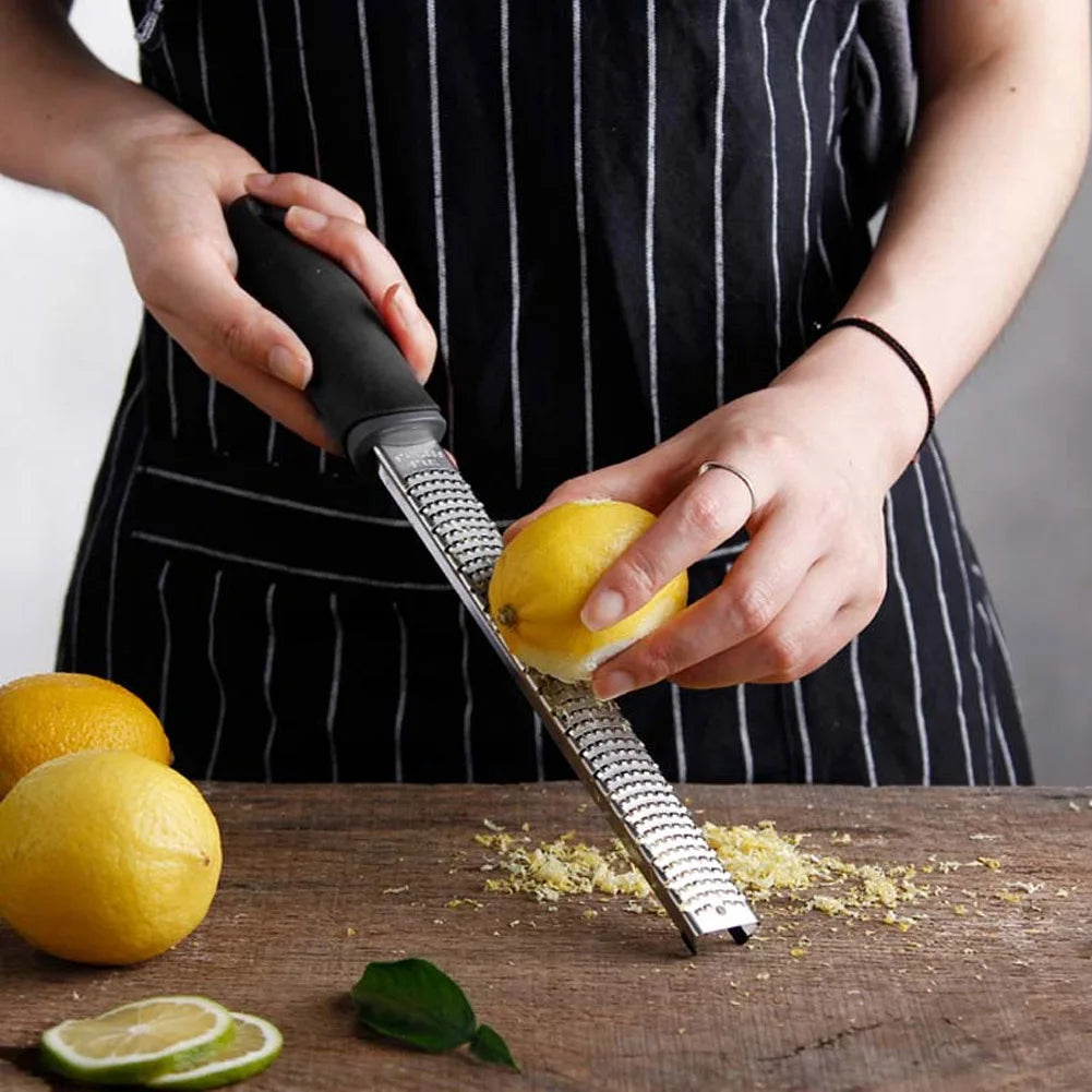 12-Inch Stainless Steel Cheese Grater & Lemon Zester Tool Grater & Zester Oasis Select