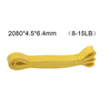 Resistance Bands Gym Home Exercise Elastic Rubber Band for Men Women Yoga Pilates Strength Weight Training Fitness Equipment Oasis Select YELLOW