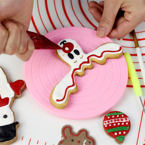 14cm Rotating Cake Turntable Stand – 360° Decorating Platform Cake Decorating Stand Oasis Select