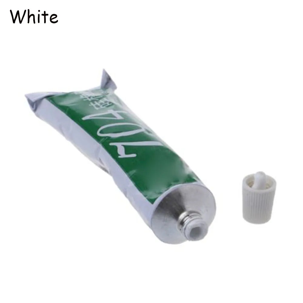 704 Fixed Silicone Rubber Sealing Glue High Temperature Resistant Glue Waterproof Insulating Electronic Sealant Insulated Oasis Select WHITE