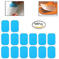 14Pcs Replacement Gel Pads Sheet Abdominal Belt Toning Muscle Toner ABS Stimulator Hydrogel Pads Sticker AB Trainer Accessories Oasis Select Default Title