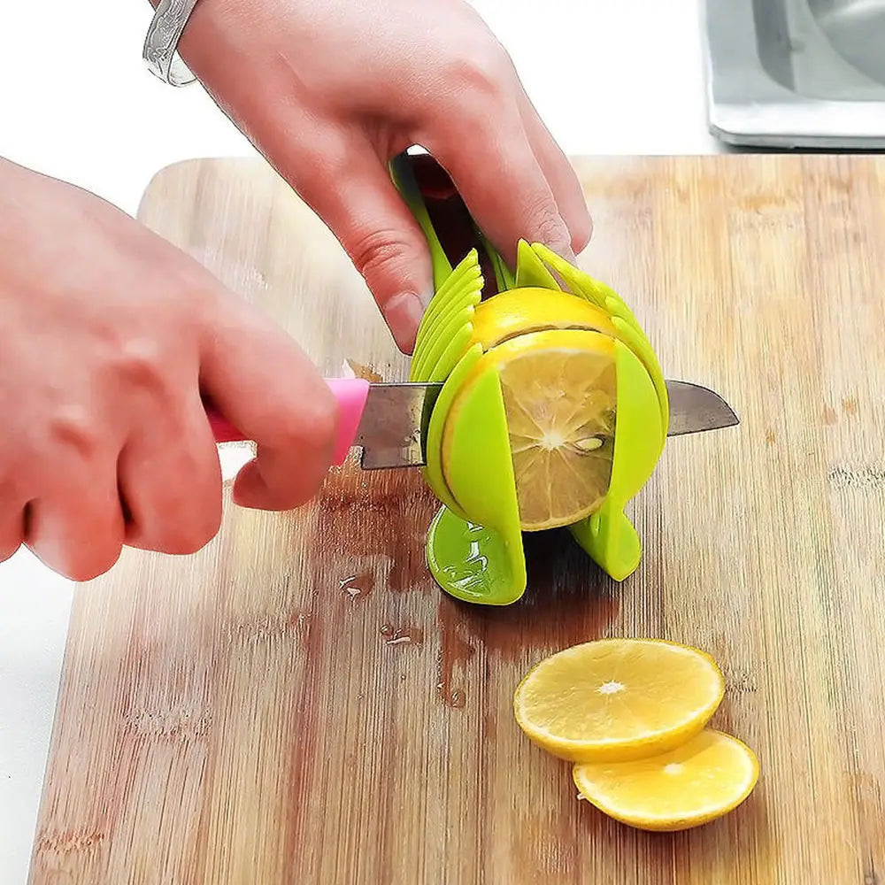 Handheld Tomato Slicer & Vegetable Cutter Kitchen Gadget Vegetable Slicer Tool Oasis Select