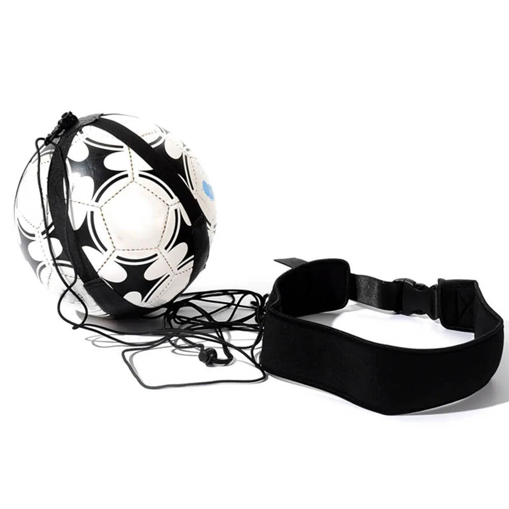 Football Kick Trainer Soccer Training Aid Hands Free Solo Practice Equipment With Belt Elastic Rope For Kids Adults Dropshipping Oasis Select