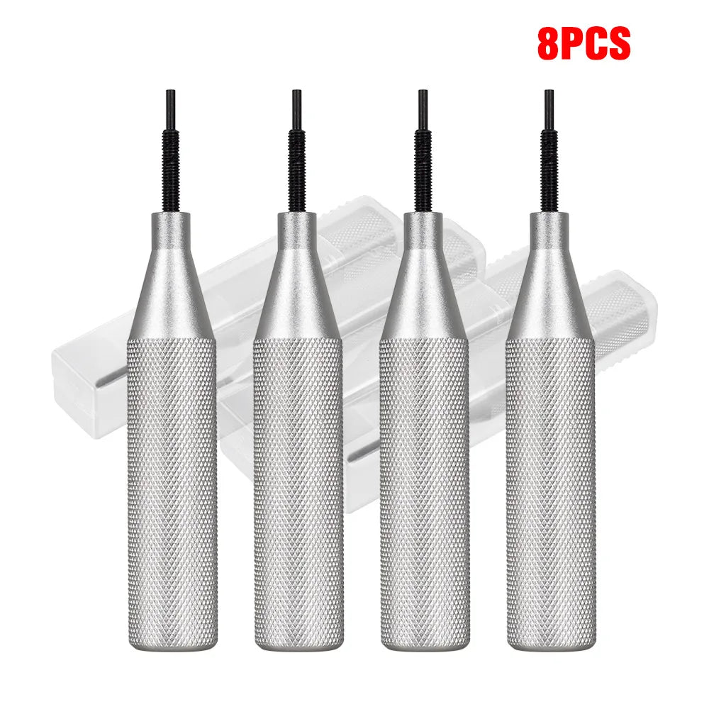 ECU Cover Open Removal Tool – Car ECU Repair Kit (1/4/8 Pcs) ECU Repair Tool Oasis Select Silver 8pcs