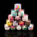100-Pack Cupcake Liners – Greaseproof Paper Baking Cups & Molds Cupcake Baking Liners Oasis Select randomly color
