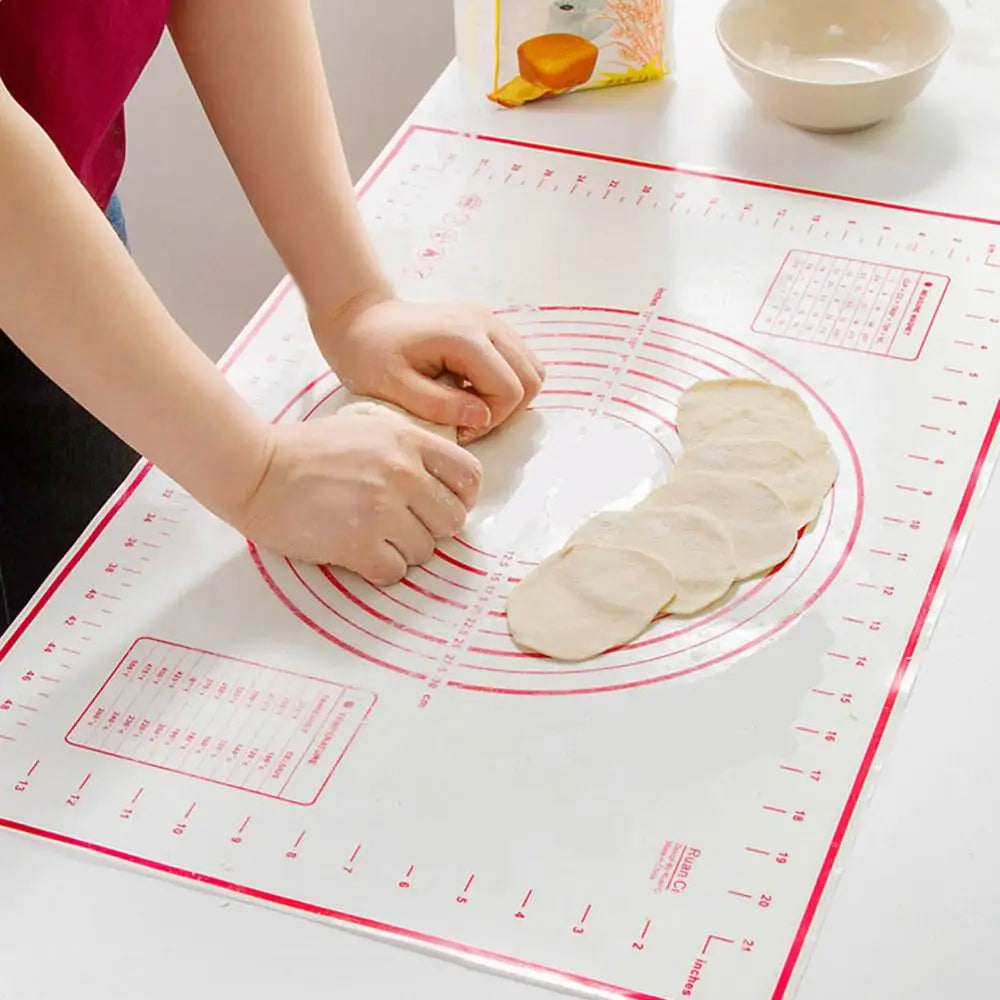 Silicone Baking Mat 29x26cm – Non-Stick Dough Rolling Pad Silicone Baking Mat Oasis Select