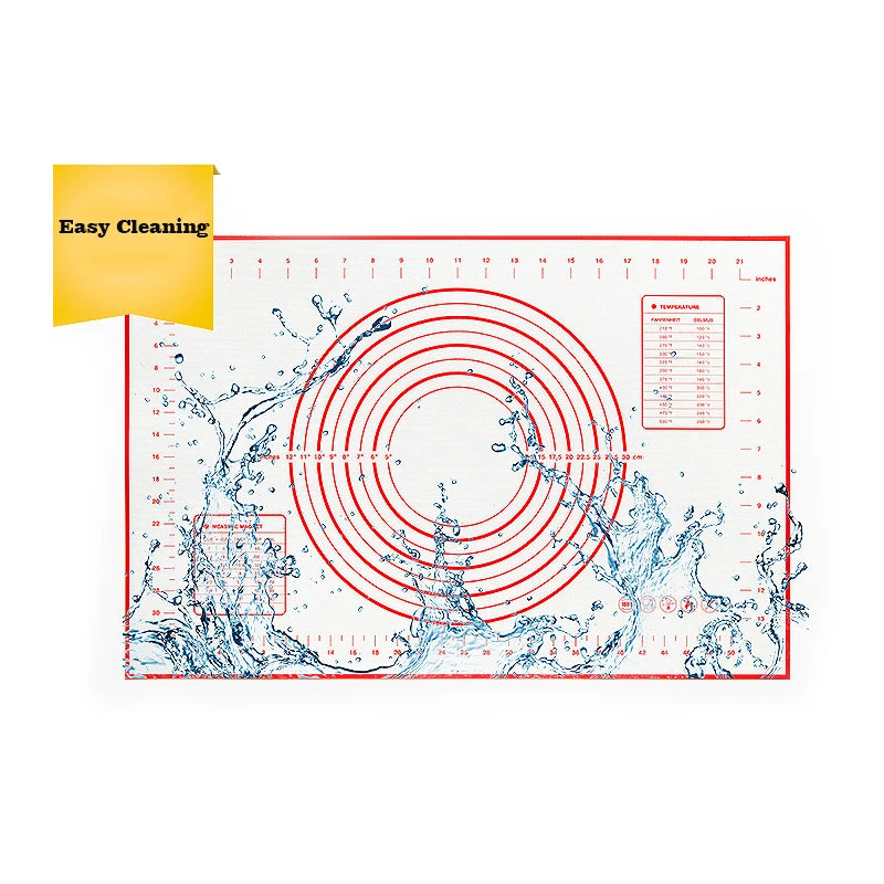 Silicone Baking Mat Set 3 Sizes – Non-Stick Pastry & Dough Mat Silicone Baking Mat Oasis Select