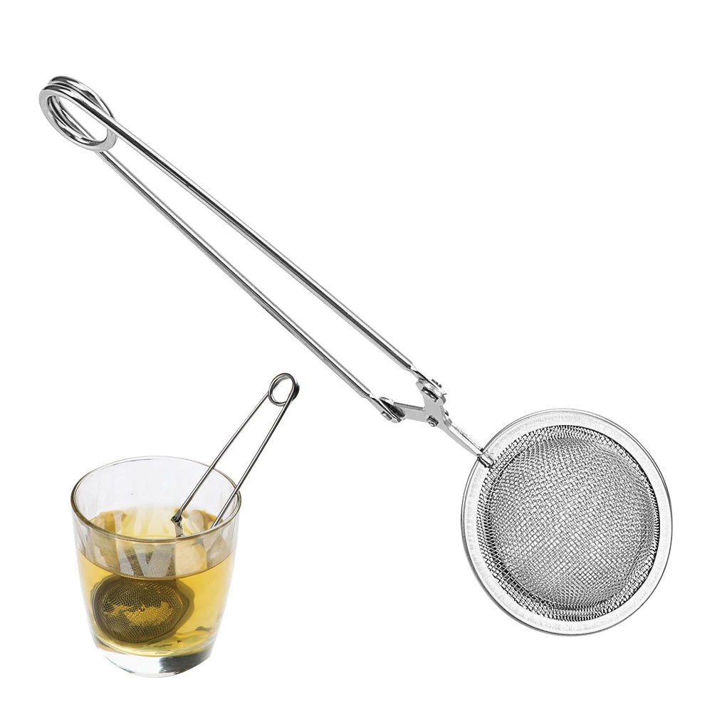 Stainless Steel Mesh Tea Ball Infuser – Loose Leaf Strainer Tea Infuser Oasis Select