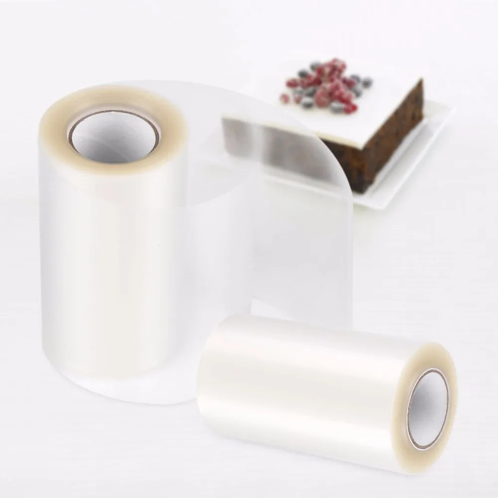 8cm 10cm Transparent Clear Mousse Surrounding Edge Wrapping Tape Baking Cake Dessert Collar DIY Cake Decorating Tools Oasis Select