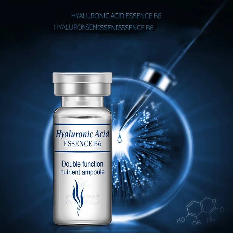 BIOAQUA Hyaluronic Acid Serum Ampoules – 10-Pack Moisturizing Set Face Serum Ampoules Oasis Select