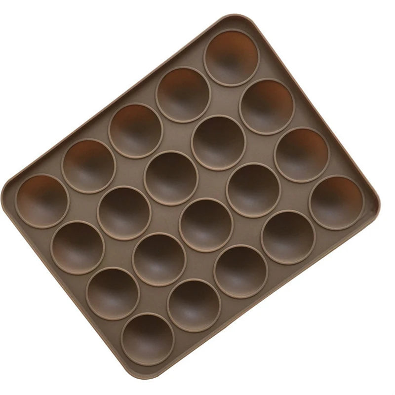 Ball Sphere Silicone Mold for Chocolate Baking Round Silicone Cake Pastry Bakeware Form Pudding Jello Soap Mold Bread Candy Mold Oasis Select
