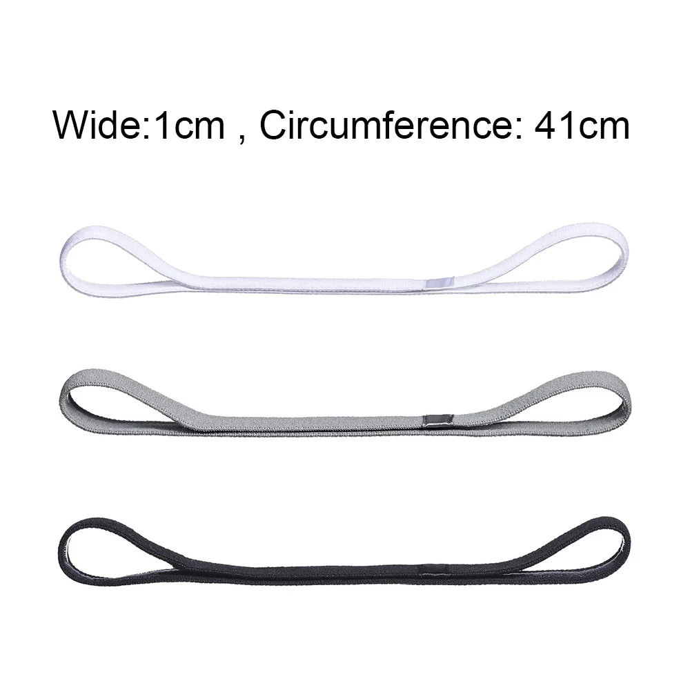 Thin Sport Headbands for Women and Men Non-slip Yoga Hair Band Elastic Sweatbands for Football,Basketball,Soccer,Tennis and Golf Oasis Select