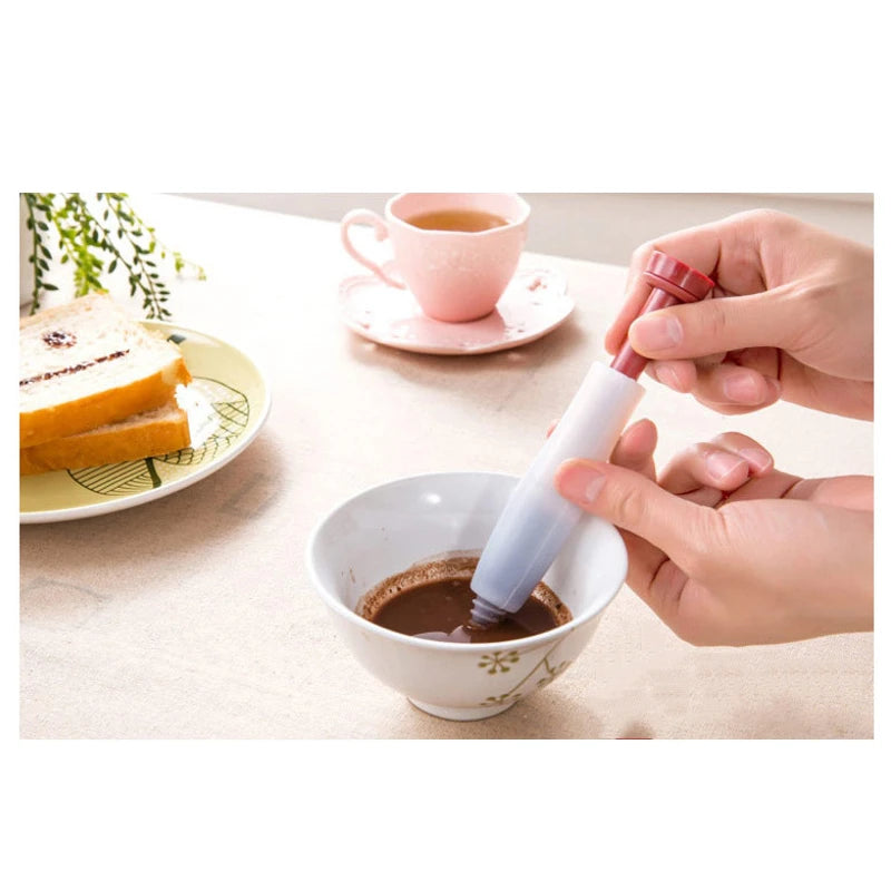 Silicone Food Writing Pen Chocolate Decorating Tools Cake Mold Cream Cup Cookie Icing Piping Pastry Nozzles Kitchen Accessories Oasis Select