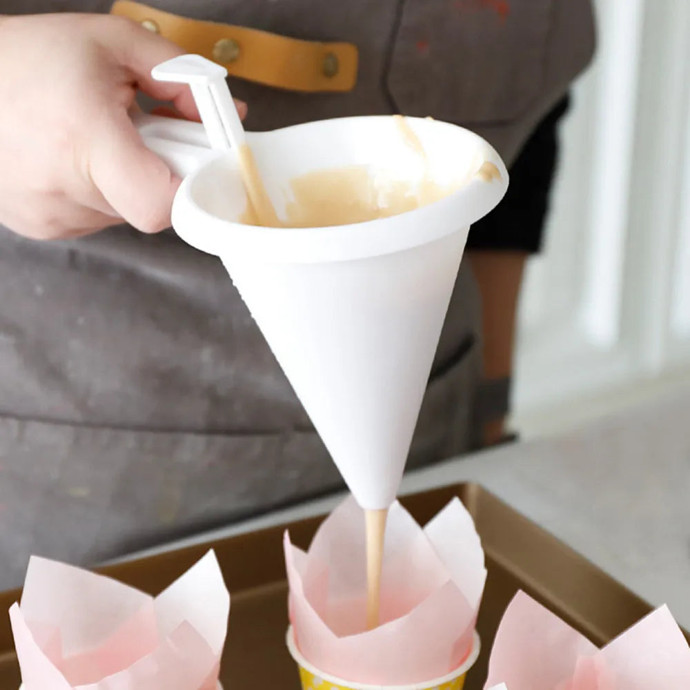 Food-Grade Candy & Batter Funnel Dispenser | Cake Tool Baking Funnel Dispenser Oasis Select