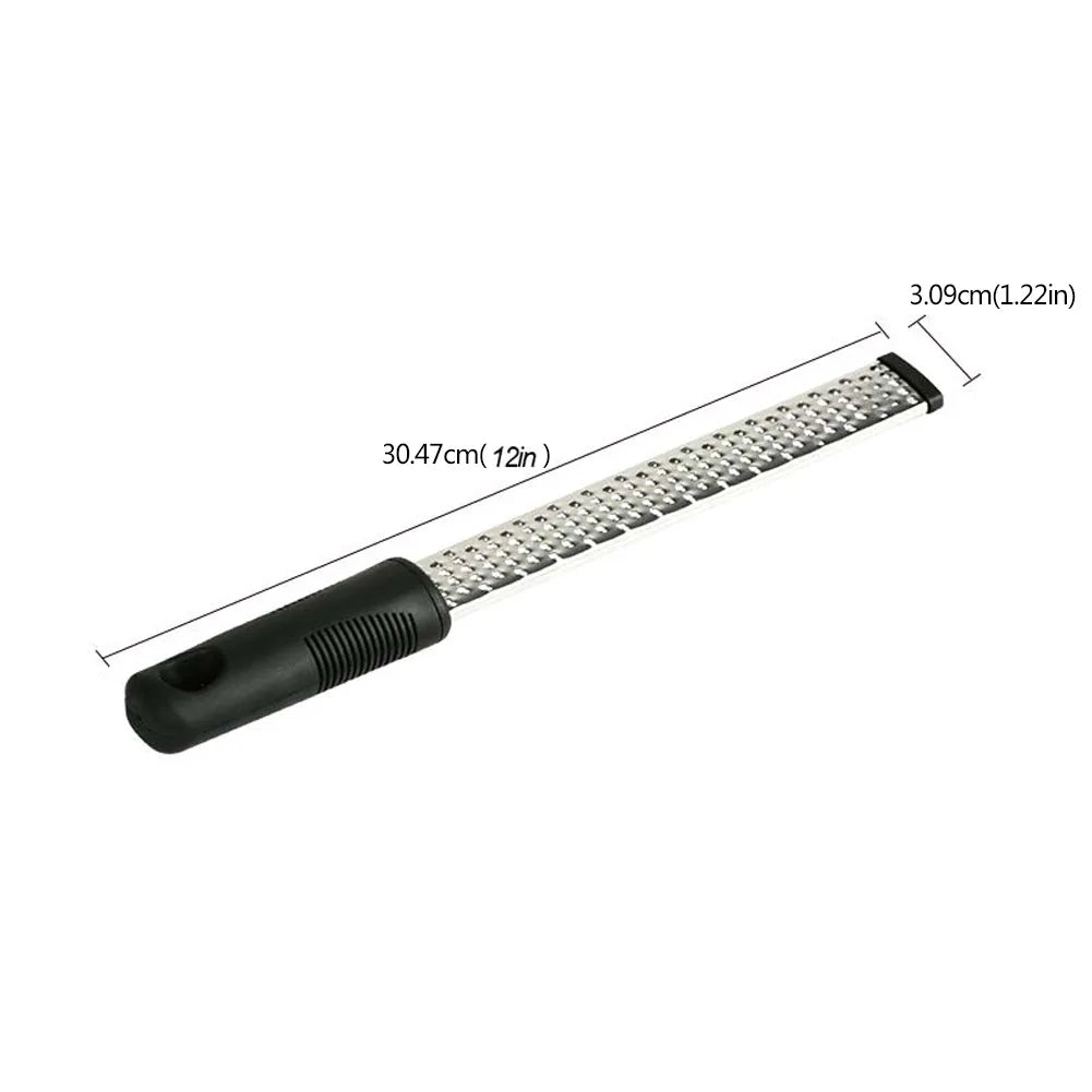 12-Inch Stainless Steel Cheese Grater & Lemon Zester Tool Grater & Zester Oasis Select