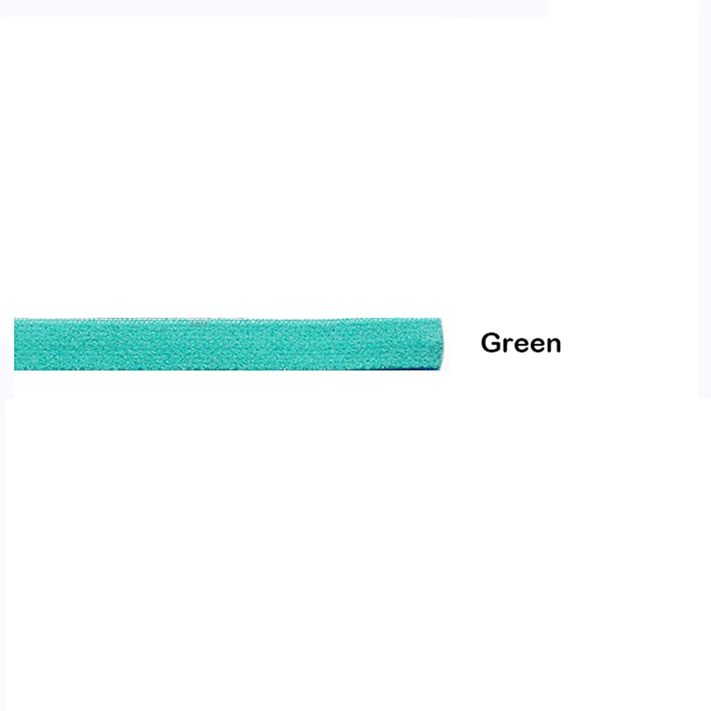 Thin Sport Headbands for Women and Men Non-slip Yoga Hair Band Elastic Sweatbands for Football,Basketball,Soccer,Tennis and Golf Oasis Select green