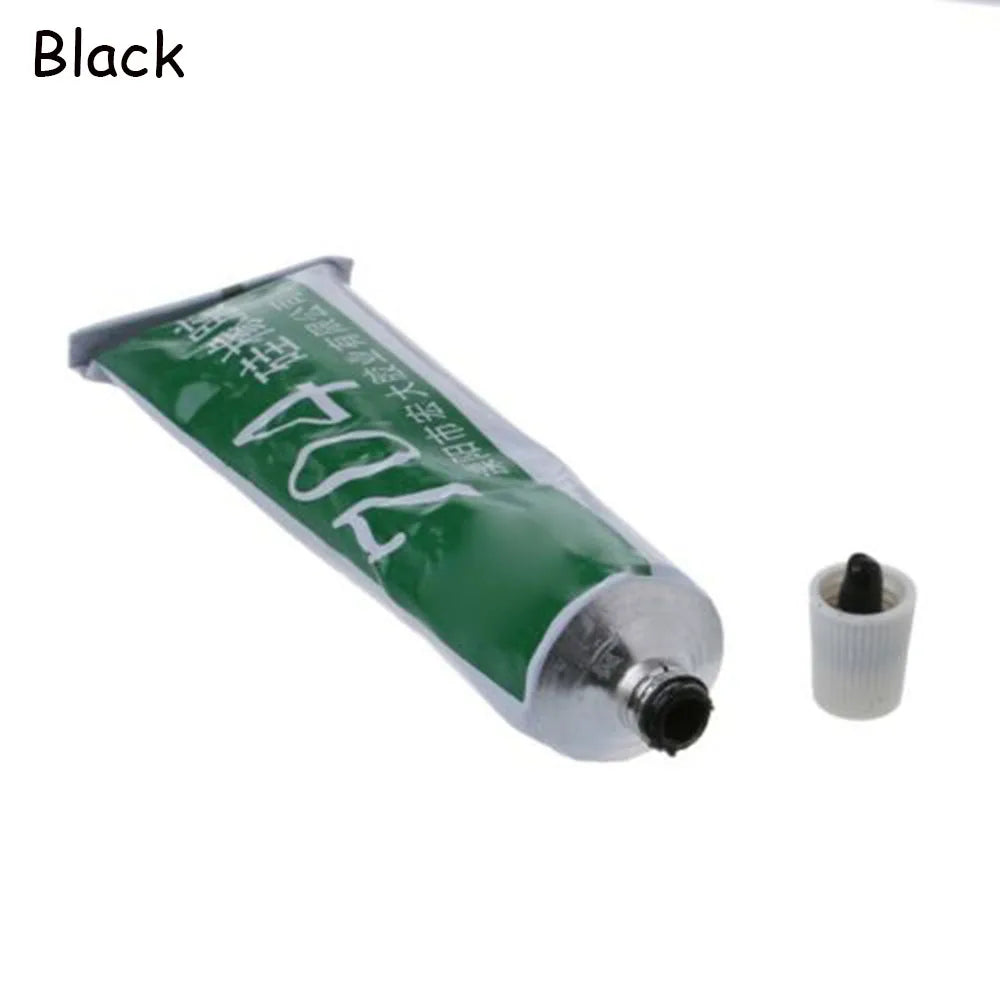 704 Fixed Silicone Rubber Sealing Glue High Temperature Resistant Glue Waterproof Insulating Electronic Sealant Insulated Oasis Select black