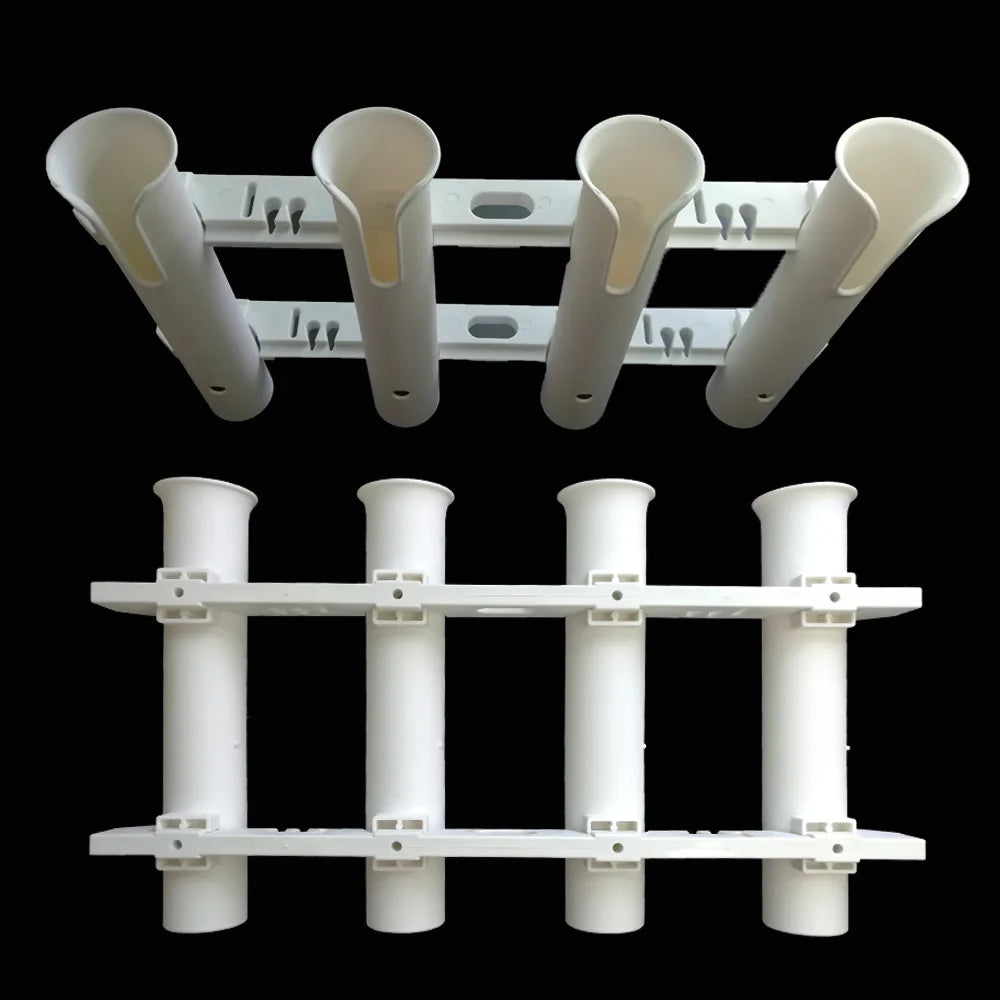 Tube Fishing Rod Holder Kayak Canoe Yacht Mounted Tube Socket Pole Bracket Stand Marine Fishing Box Kit Oasis Select