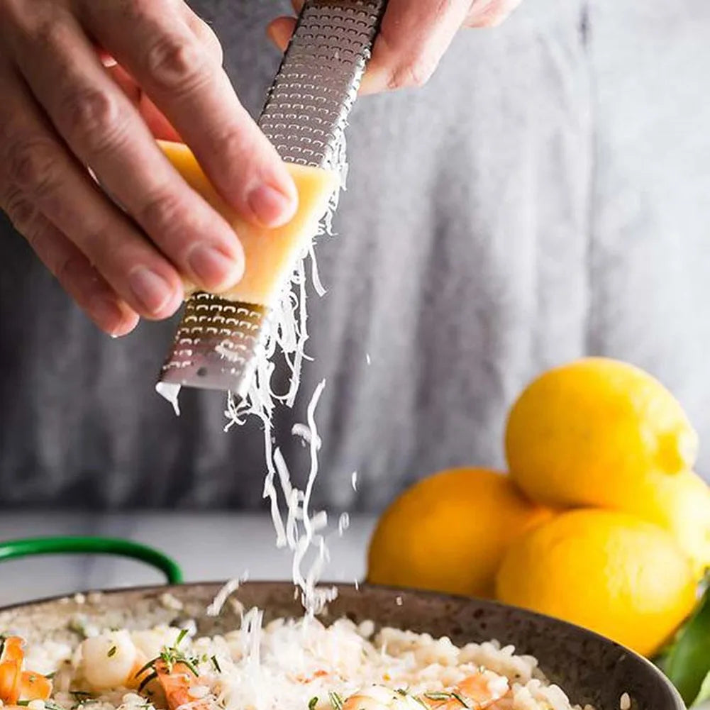 12-Inch Stainless Steel Cheese Grater & Lemon Zester Tool Grater & Zester Oasis Select
