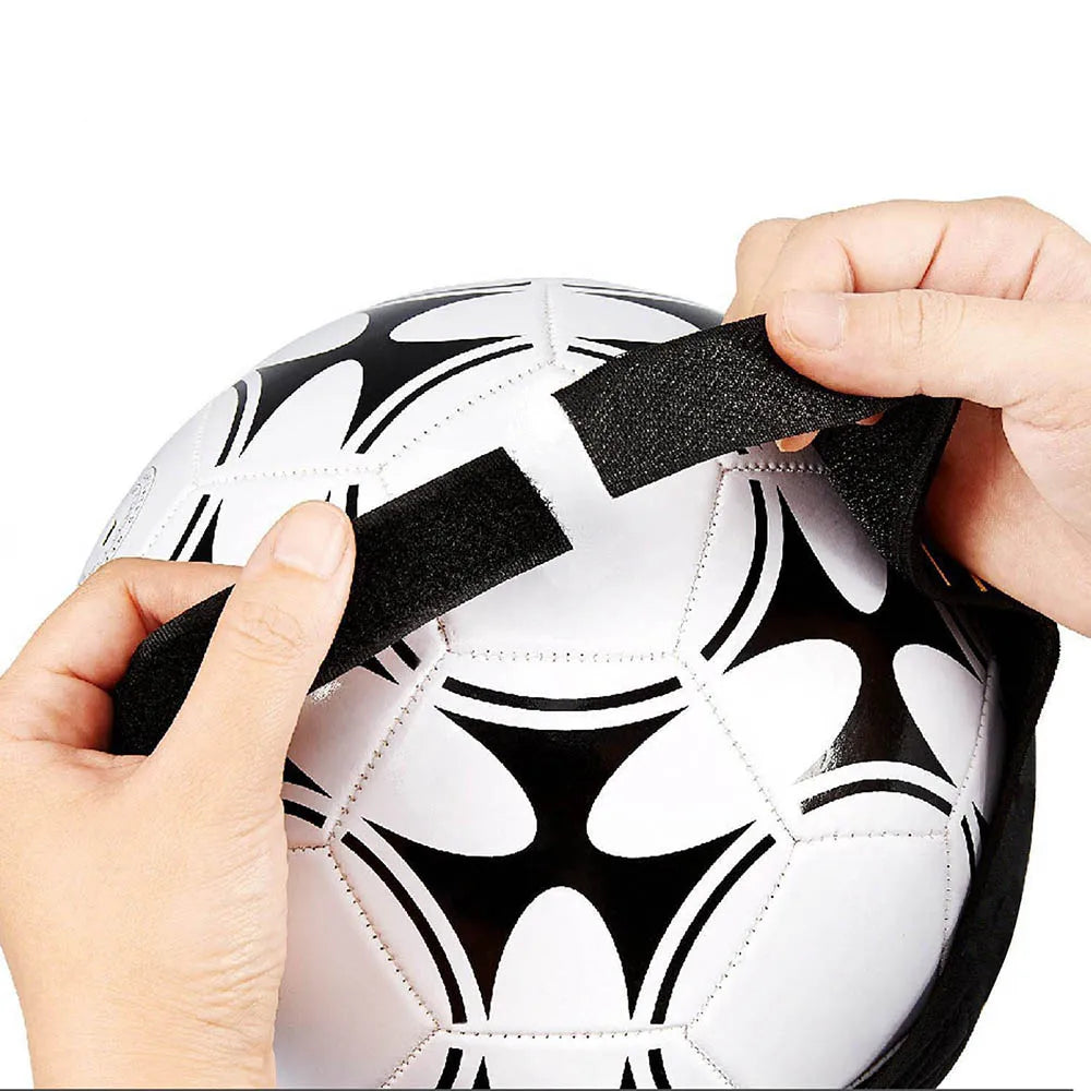 Football Kick Trainer Soccer Training Aid Hands Free Solo Practice Equipment With Belt Elastic Rope For Kids Adults Dropshipping Oasis Select
