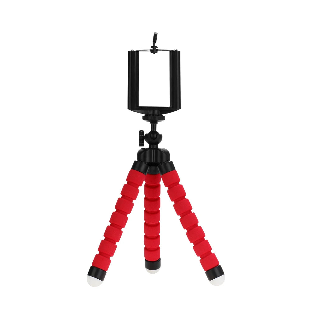 VeFly Octopus Mini Flexible Tripod & Phone Clip Holder
