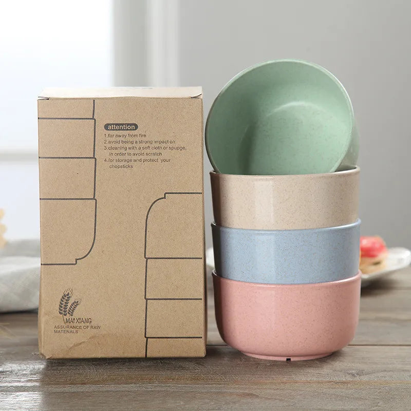 4.5Inch Tableware Soup Rice Salad Cereal Noodles Eco-friendly Bowl Dish Bowl Soup Rice Bowl for Kitchen Children Food Container Oasis Select