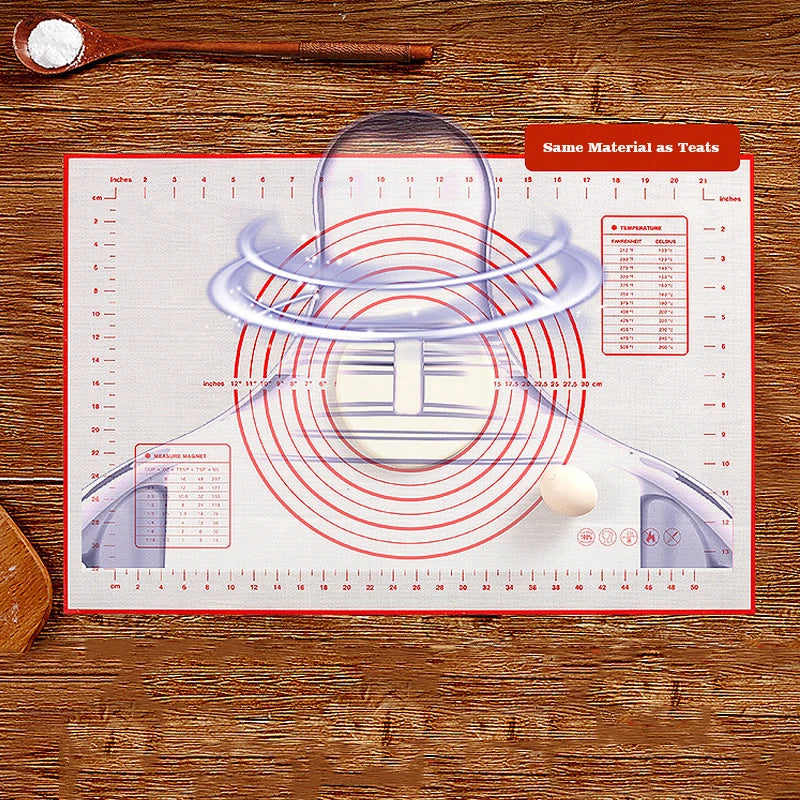 Silicone Baking Mat Set 3 Sizes – Non-Stick Pastry & Dough Mat Silicone Baking Mat Oasis Select