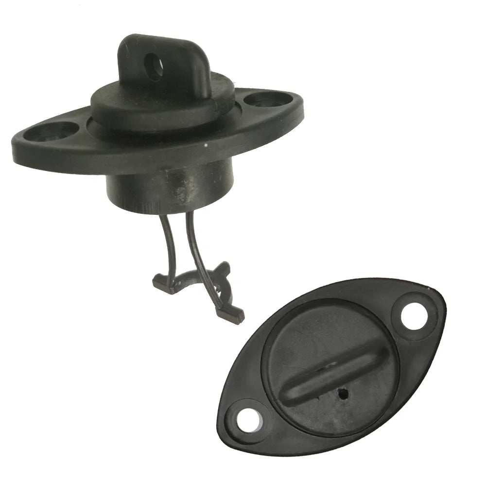 Universal Canoe Dinghy Kayak Boat Hull Thread Drain Plugs Kit Plastic Scupper Stopper Bung Oasis Select