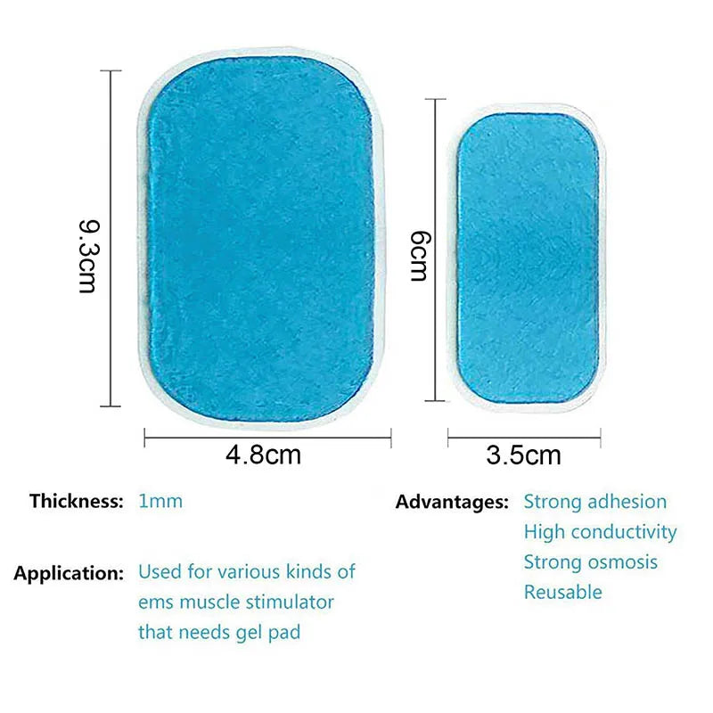 3PCS Buttocks Muscle Hydrogel Sticker Electric Muscle Stimulator ABS EMS Hip Trainer Gel Pad for Hip Replacement Gel Sheet Pads Oasis Select