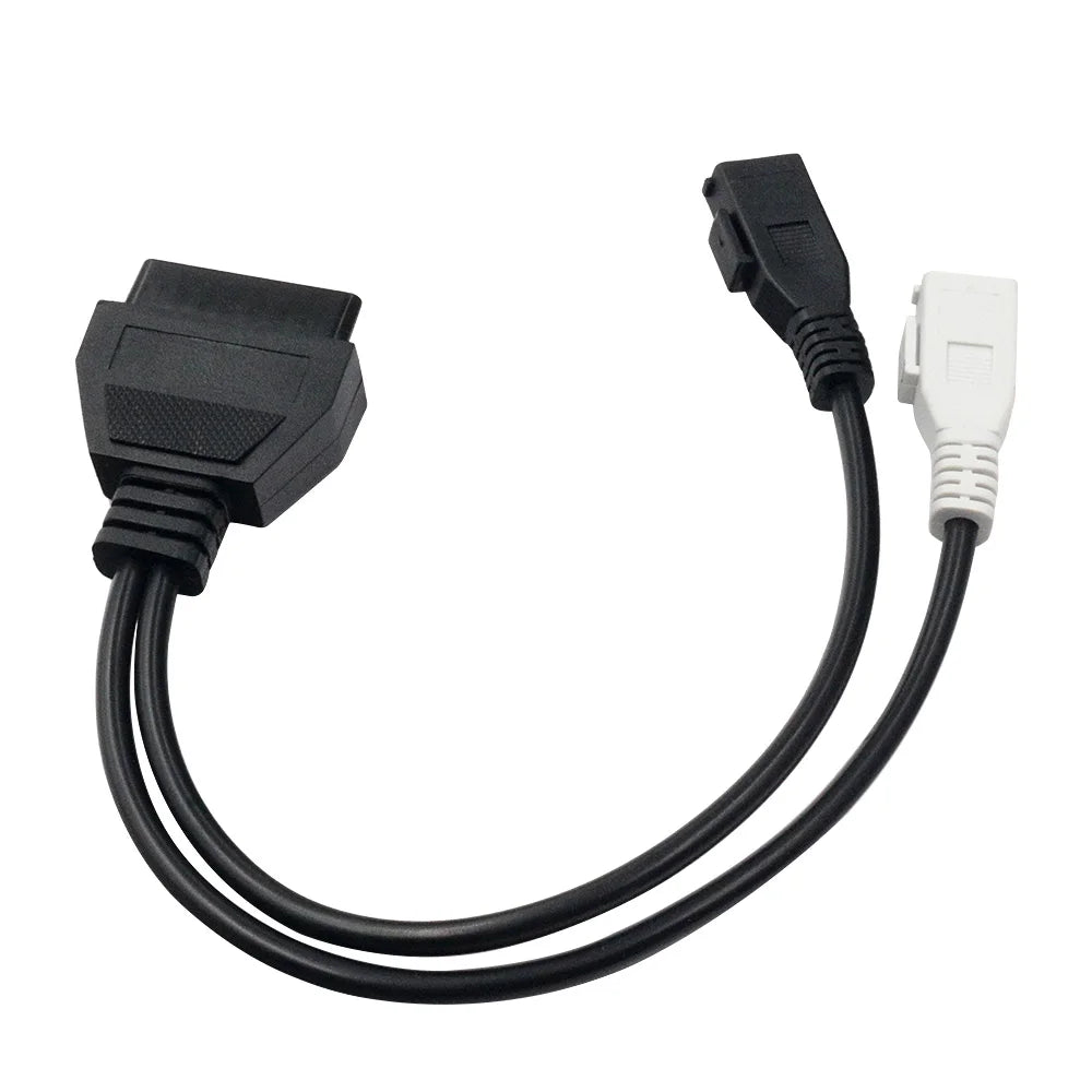 OBD1 to OBD2 2x2 16-Pin Adapter Cable – Audi VW Seat Skoda OBD Diagnostic Adapter Oasis Select